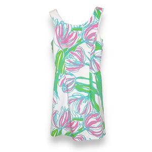 Lilly Pulitzer Bella Fit and Flare Dress Ring the Bellboy Print Women’s Sz Small